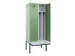 locker met bank,voor scheiding van kleding,HxBxD 2120x800x815mm,2vak