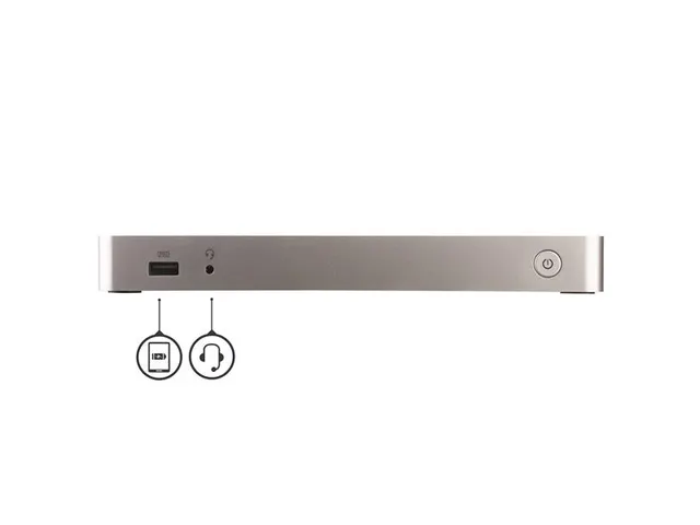Dual-Monitor Usb-C Docking Station Met Mst 5X Usb 3.0 Poorten