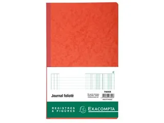 Journaal 38 lijnen genummerd met identificatieblad franstalig 80 blad - 2