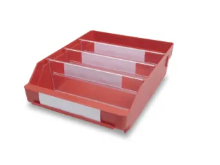 Stellingbakken Pp Hxbxd 95X240X300Mm Rood - 1