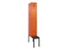 locker met bank,voor scheiding van kleding,HxBxD 2120x300x815mm,1vak