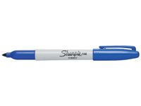 Viltstift Sharpie Fine rond blauw 1-2mm