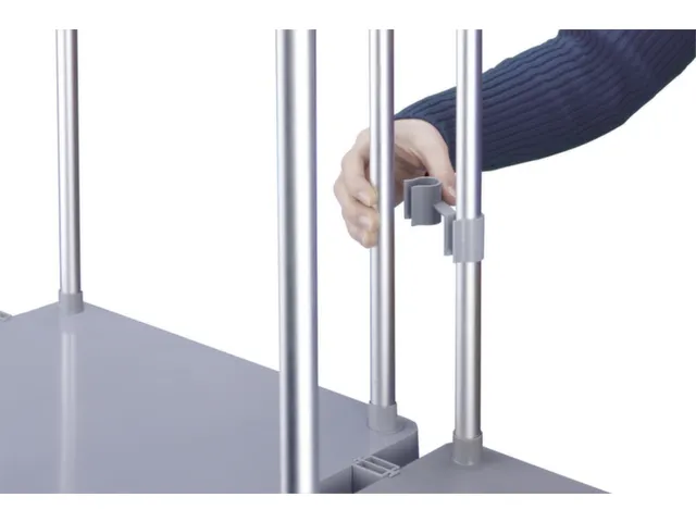 Afvalverzamelaar Alu/kunststof Verrijdbaar 120 liter 1030x430x45mm