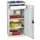 Draaideurkast Hxbxd 1000x500x500mm 1lade 2legborden Lichtgrijs Ral7035