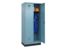 locker,HxBxD 1950x800x500mm,2vak,vak B 400mm,cil.-slot,sokkel