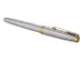 Vulpen Parker Sonnet Stainless steel GT Fijn
