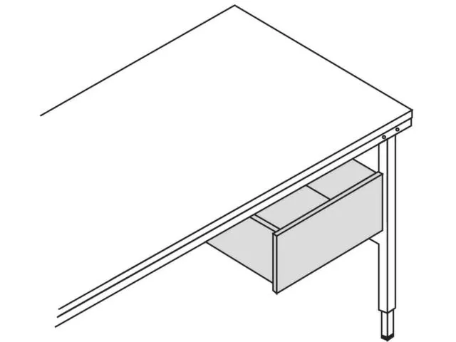 tiroir,p. table d'emballage,HxlxP 150x520x500mm,suivant côté au choi