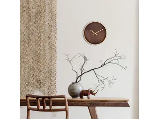 Wandklok NeXtime Oslo 30 cm bruin - 4
