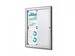 Vergrendelbaar Muurvitrine Indoor/Outdoor Brandwerend 4xA4 Zilver