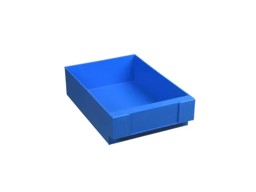 Lade Voor Combi-Ladensysteem Voor Behuizing 102x242x345mm Blauw