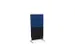 scheidingswand,HxB 1545x800mm,CC-zwart,BN6016-blauw