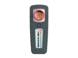 werklamp,COB-LED,100-200lumen,glazen lens,bevestigingsclip