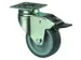 Roulette Pivotante Double Blocage Force 70Kg Platine De Fixation