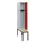 locker met bank,HxBxD 1950x300x815mm,1vak,vak B 300mm,cilinderslot