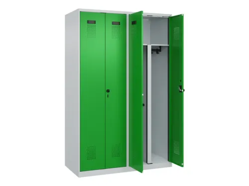PBM-locker,HxBxD 1850x1200x500mm,4vak,vak B 300mm,draaigrendel