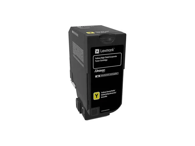 Toner 74C2HYE Lexmark CS725 PROJ Jaune