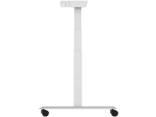 Elektrisch Verstelbaar Verrijdbaar Zit Sta Bureau Frame Wit 110-190cm
