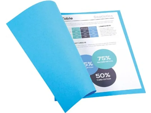 Exacompta Dossiermap A4 Forever Foldyne Donkerblauw