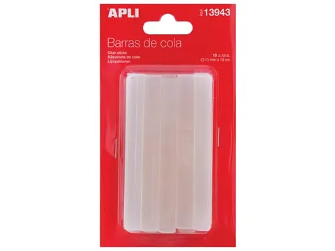 Transparante Lijmpatronen 11 Mm Blister Met 10 Stuks