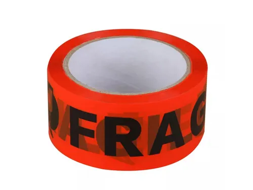 Verpakkingstape Signaleringstape Fragile/Breekbaar 50mm x 66m oranje