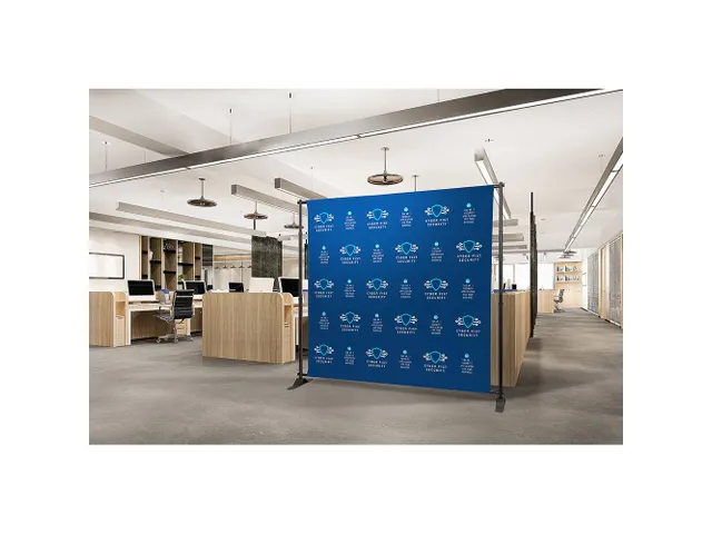 Impression pour mur stand d'exposition Flex Wall 235x140cm Popeline