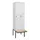 locker met bank,HxBxD 2120x600x815mm,2vak,vak B 300mm,draaigrendel