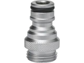 0709 Gardena nippel met 1/2 inch buitendraad - 1