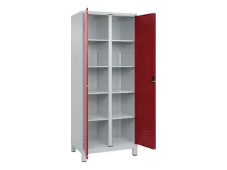 wasgoedverdeelkast,HxBxD 1950x800x500mm,vak B 400mm,draaigrendel - 2