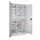 post-/sorteerkast,HxBxD 1950x1000x400mm,RAL7035,front RAL7035