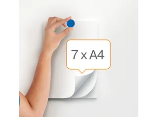 Magneet Nobo 32mm blauw 10 stuks - 5