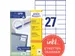 Etiquette Avery Zweckform 3479 70x32mm blanc 2700 pièces