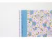 Spiraalblok B'LOG FLOWERS A4 ruit 5mm HC 80v 90gr krimp 2st 2 motieven
