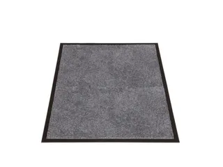schoonloopmat,v. binnen,LxB 600x800mm,donkergrijs/grijs - 1