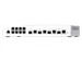 8x RJ45 1GbE, 4x 10GbE SFP+/RJ45 Combo, Web Managed, 100-240VAC, 50/60