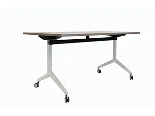 Schaffenburg Klaptafel 160x80cm houtprint schaduw 25mm wit - 5