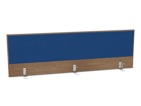 opzetpaneel,v. bureau,aanbouw achter,B 1800mm,NT-cherry,BN6016-blauw