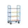 Etagewagens 8412 4 Etages Hout 600kg 1000x700mm Draadgaas Ral5007