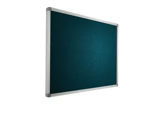 Prikbord 45x60cm Groenblauw Accent Softline Profiel 16mm - 1