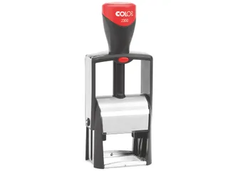 Tekststempel Colop 2300 +bon 7regels 44x29mm zwart - 3
