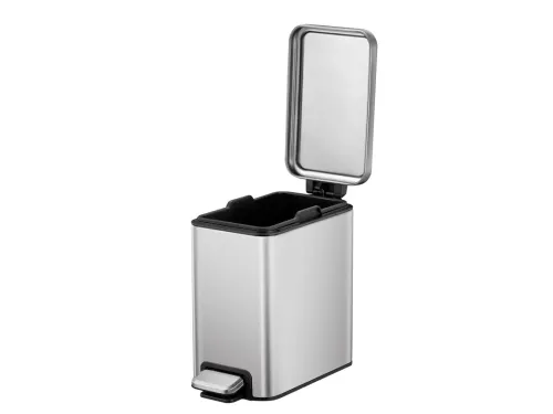 Stella Slim pedaalemmer 6 liter Mat RVS