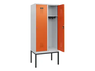 schoollocker,HxBxD 1950x800x500mm,2vak,vak B 400mm,cil.-slot - 1