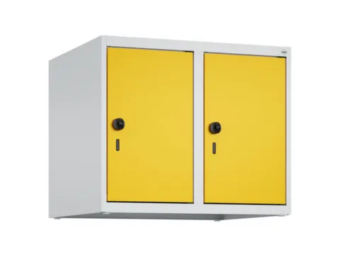 opzetkast,v. locker,2vak.,vak B 300mm,HxBxD 500x600x500mm,draaigrendel