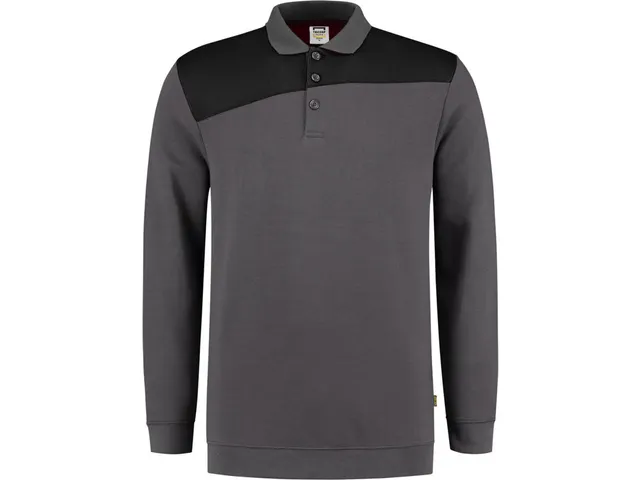 Tricorp 302004 polosweater, grijs/zwart, maat 2XL, per stuk