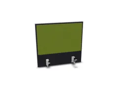 opzetpaneel,v. bureau,aanbouw achter,B 600mm,CC-zwart,BN7048-groen