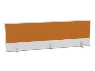 opzetpaneel,v. bureau,aanbouw achter,B 1800mm,Bl-wit,BN3005-geel - 1