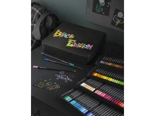 Kleurpotlood Faber-Castell Black Edition 100 stuks in bliketui - 8