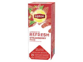 Thee Lipton Refresh strawberry 25x1.5gr - 1