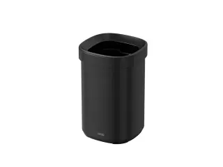 Afvalbak Desq 6112.09 Open inworp 20 liter Metaal Zwart - 1