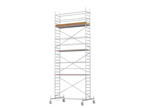 rolsteiger,reik H 8,6m,steiger H 7,82m,3platform(s),m. luik