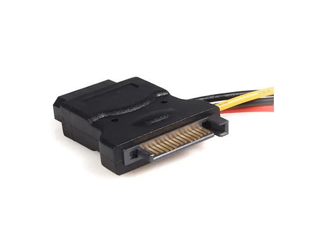 SATA naar LP4 Verloopkabel Voeding met 2 extra LP4